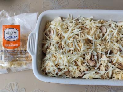 Kiauliena su daržovėmis po sūrio pluta Žingsnis 12