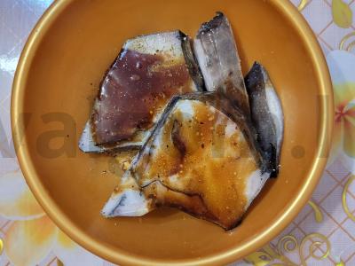 Žuvinė ant daržovių pagalvėlės orkaitėje Žingsnis 2