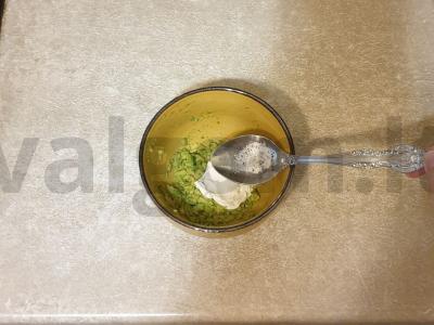 Švelni varškės ir avokado pasta Žingsnis 4