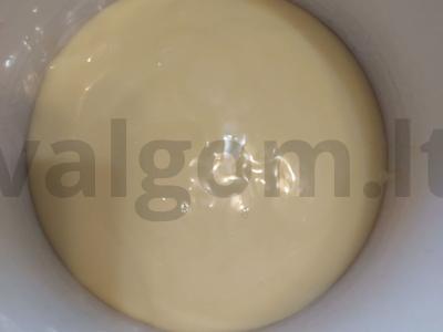 Tortas „Amebas“ be kepimo Žingsnis 2