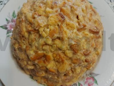 Tortas „Amebas“ be kepimo pagrindine nuotrauka