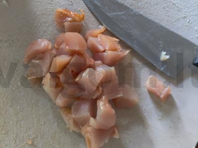 Žirnių ir vištienos sriuba Žingsnis 3