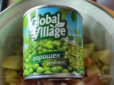 Žirnių ir vištienos sriuba Žingsnis 5