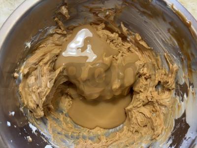 Grietinėlės-karamelės kremas Žingsnis 7