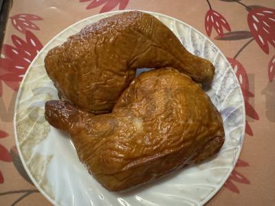 Raudonos lęšiai su rūkytomis vištienos Žingsnis 2