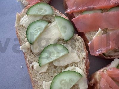 Švelnūs sumuštiniai su lašiša Žingsnis 2