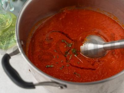 Karštas pomidorų sriuba Žingsnis 5