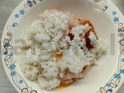 Vištienos kotletai su ryžiais ir paprika Žingsnis 5