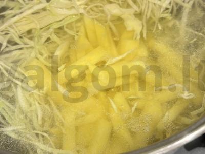 Borsčas „Namų“ su kiauliena Žingsnis 12