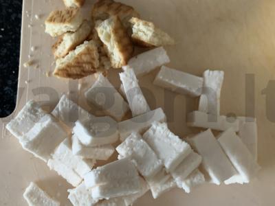 Desertas su zefyrais, vaisiais ir ledais Žingsnis 2