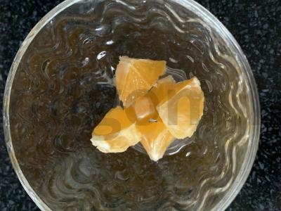 Desertas su zefyrais, vaisiais ir ledais Žingsnis 3