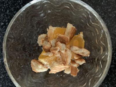 Desertas su zefyrais, vaisiais ir ledais Žingsnis 4