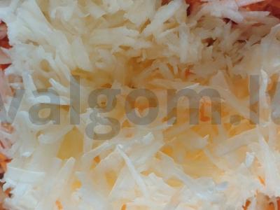 Vegetariški ryžių ir grikių ežiukai Žingsnis 4