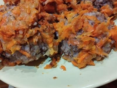 Vegetariški ryžių ir grikių ežiukai pagrindine nuotrauka