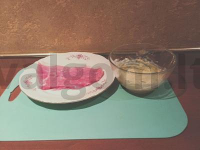 Kiaulienos šnicelis aštriame tešloje Žingsnis 1