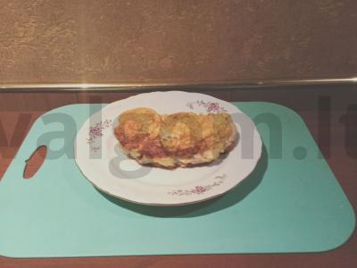 Kiaulienos šnicelis aštriame tešloje Žingsnis 2