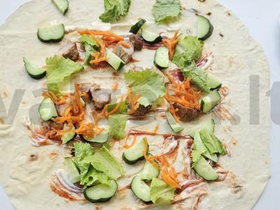 Šašlykinė su šašliku ir korėjietiška morkų salotomis Žingsnis 3