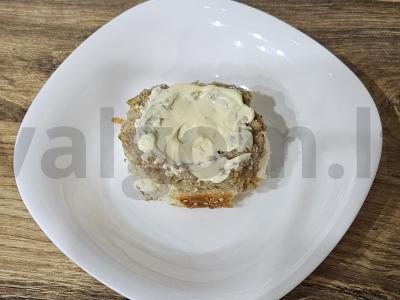 Hamburgeris su kotletu ir jalapeño Žingsnis 6