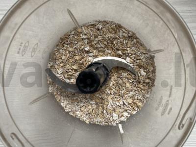 Avižų blynas tinkamam pusryčiui Žingsnis 1