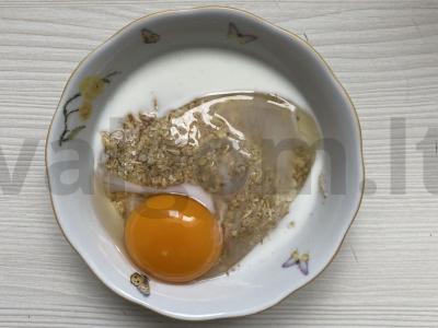 Avižų blynas tinkamam pusryčiui Žingsnis 3