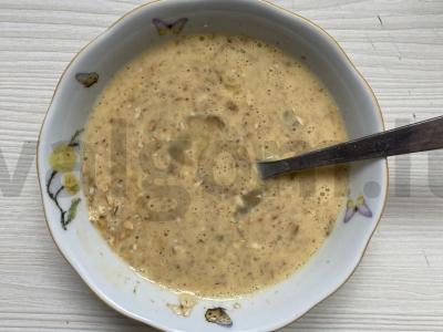 Avižų blynas tinkamam pusryčiui Žingsnis 4