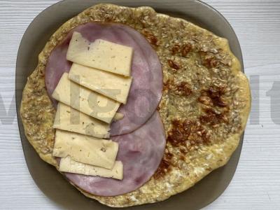 Avižų blynas tinkamam pusryčiui Žingsnis 11