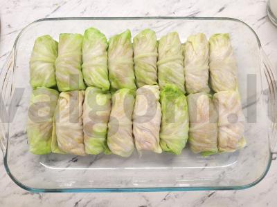 Kepti kopūstai su švelniu padažu Žingsnis 7