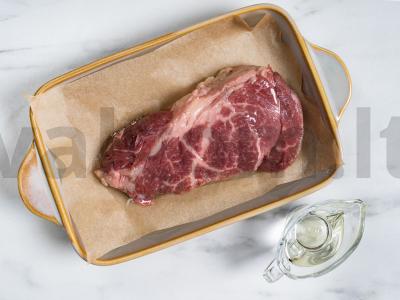 Salotas su roastbeefu ir feta sūriu Žingsnis 1