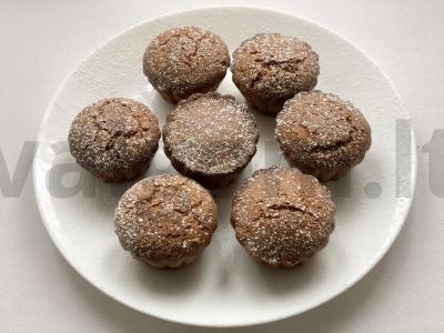 Kukurūzų miltų varškės keksiukai pagrindine nuotrauka