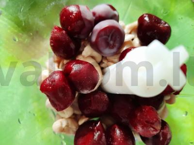 Veganiškas vyšnių sūrio pyragas Žingsnis 4