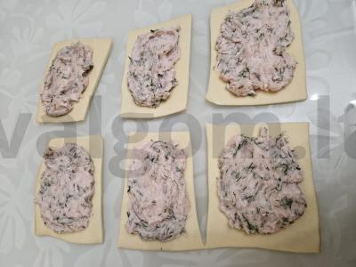 Kvapnūs mėsos pyragėliai Žingsnis 2