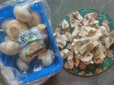 Vištiena po sūrio-grybų apklotu Žingsnis 4