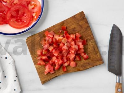 Įdarytos baklažanų valtelės Žingsnis 3