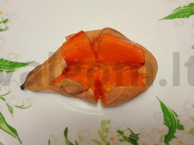 Keptas batatas su rūkytos dešros ir sūrio įdaru Žingsnis 2