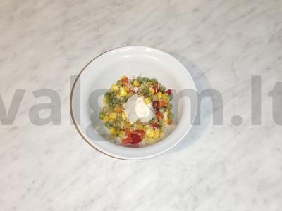 Vištienos ritinėliai „Havajai“ Žingsnis 4