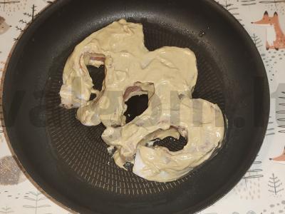 Upėtakis, keptas orkaitėje grietinės ir austrių padaže Žingsnis 4