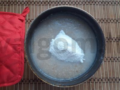 Greita avižų košė su sausa grietinėle Žingsnis 2