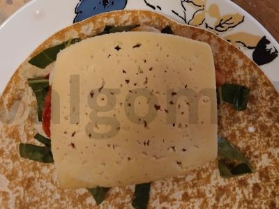 Tako su vištienos dešrelėmis, imbieru ir sūriu Žingsnis 4