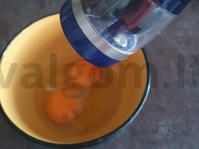 Kiaušinių blynai su įdaru Žingsnis 3