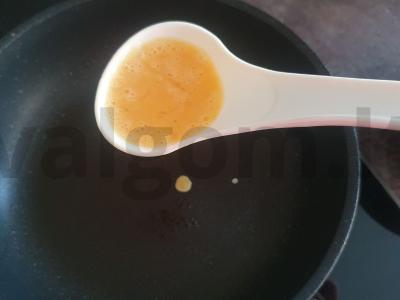 Kiaušinių blynai su įdaru Žingsnis 7