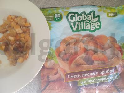 Sriuba-pyragas su miško grybais ir keptais pievagrybiais Žingsnis 1