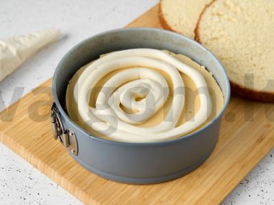 Mango biskvitinis tortas Žingsnis 11