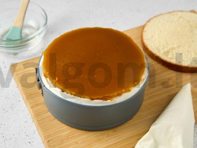 Mango biskvitinis tortas Žingsnis 12