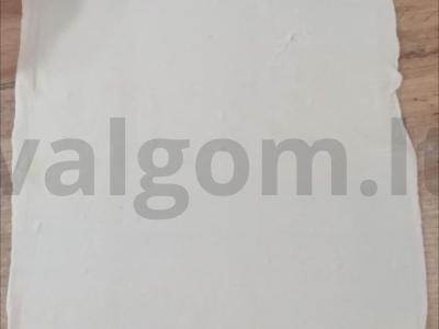 Štrudelis su faršu Žingsnis 2