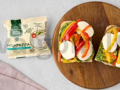 Sumuštinis su keptomis daržovėmis ir mocarela Žingsnis 3