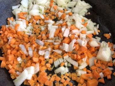 Bulvės su kumpiu ir rozmarinu Žingsnis 4