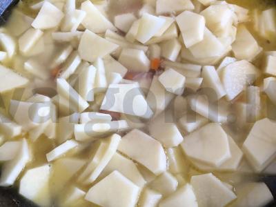 Bulvės su kumpiu ir rozmarinu Žingsnis 9