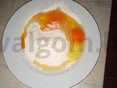 Blynai su vieno procento kefyru Žingsnis 1