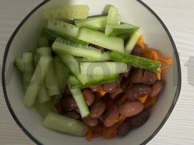 Lengvas ir sotus salotas vakarienei Žingsnis 3