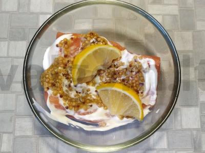 Upėtakis su prancūziška garstyčia ir grietine Žingsnis 2